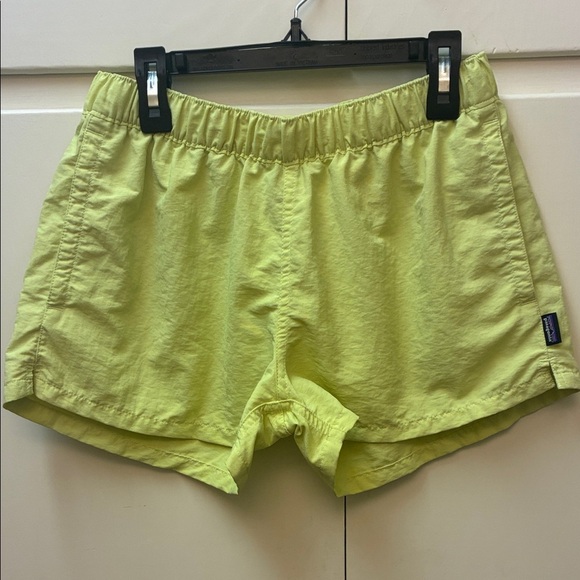 Patagonia Pants - Patagonia Women's Bright Yellow Athletic Shorts